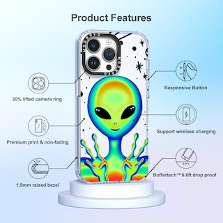 Foto 6 | Foto 6 | Funda De Teléfono Mosnovo Para Iphone 14 Pro Max Buffertech, Tpu Transparente - Venta Internacional.