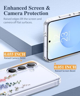 Foto 5 | Foto 5 | Funda De Teléfono Gviewin Para Samsung Galaxy S25 Con Protector De Pantalla - Venta Internacional.