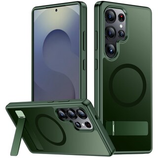 Foto 1 | Foto 1 | Funda Magnética Spidercase Para Samsung Galaxy S25 Ultra Green - Venta Internacional.