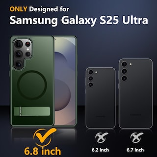 Foto 2 | Foto 2 | Funda Magnética Spidercase Para Samsung Galaxy S25 Ultra Green - Venta Internacional.