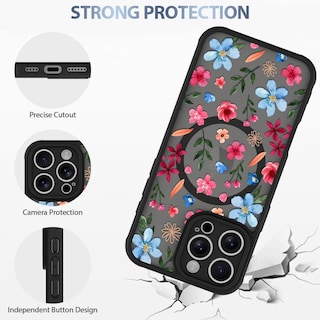 Foto 4 | Foto 4 | Funda Magnética Aigomara Para Iphone 16 Pro Con Magsafe Pink - Venta Internacional.