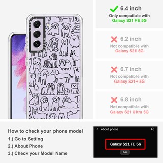 Foto 2 | Foto 2 | Funda De Teléfono Mosnovo Para Samsung Galaxy S21 Fe Buffertech - Venta Internacional.