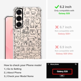 Foto 2 | Foto 2 | Funda De Teléfono Mosnovo Para Samsung Galaxy S25 Con Protección Contra Caídas - Venta Internacional.
