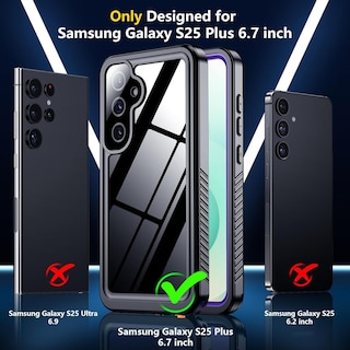 Foto 2 | Foto 2 | Funda De Teléfono Spidercase Impermeable Para Samsung Galaxy S25 Plus - Venta Internacional.