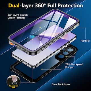 Foto 4 | Foto 4 | Funda De Teléfono Spidercase Impermeable Para Samsung Galaxy S25 Plus - Venta Internacional.
