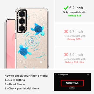 Foto 2 | Foto 2 | Funda De Teléfono Mosnovo Para Samsung Galaxy S25 Con Protección Contra Caídas - Venta Internacional.