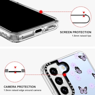 Foto 4 | Foto 4 | Funda De Teléfono Mosnovo Para Samsung Galaxy S22 Lilac Butterfly - Venta Internacional.