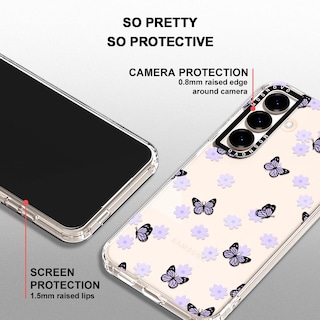 Foto 4 | Foto 4 | Funda De Teléfono Mosnovo Para Samsung Galaxy S25 Plus Lilac Butterfly - Venta Internacional.