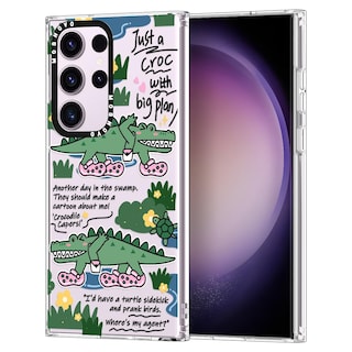 Foto 1 | Foto 1 | Funda De Teléfono Mosnovo Para Samsung Galaxy S23 Ultra Croc Design - Venta Internacional.