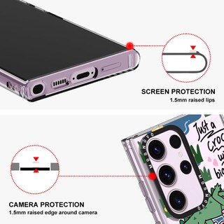 Foto 4 | Foto 4 | Funda De Teléfono Mosnovo Para Samsung Galaxy S23 Ultra Croc Design - Venta Internacional.