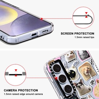 Foto 4 | Foto 4 | Funda De Teléfono Mosnovo Para Samsung Galaxy S24 Plus Cat Brigade - Venta Internacional.