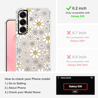 Foto 2 | Foto 2 | Funda De Teléfono Mosnovo Para Samsung Galaxy S25 Con Protección Contra Caídas De 2 M - Venta Internacional.