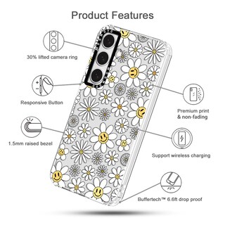 Foto 6 | Foto 6 | Funda De Teléfono Mosnovo Para Samsung Galaxy S24 Plus Happy Daisy - Venta Internacional.