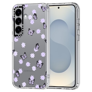 Foto 1 | Foto 1 | Funda De Teléfono Mosnovo Para Samsung Galaxy S25 Lilac Butterfly - Venta Internacional.