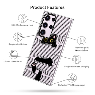 Foto 6 | Foto 6 | Funda De Teléfono Mosnovo Para Samsung Galaxy S23 Ultra Clear Tpu - Venta Internacional.