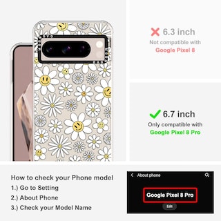 Foto 2 | Foto 2 | Funda De Teléfono Mosnovo Para Google Pixel 8 Pro Buffertech 2m Drop - Venta Internacional.