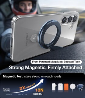 Foto 3 | Foto 3 | Funda De Teléfono Torras Con Soporte Magnético Para Samsung Galaxy S25 Plus - Venta Internacional.