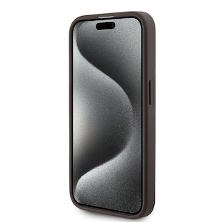 Foto 5 | Foto 5 | Funda Original Guess 4g Pisa Para Iphone 15 Pro Café