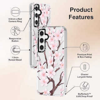 Foto 6 | Foto 6 | Funda De Teléfono Mosnovo Para Samsung Galaxy S24 Fe Cherry Blossom - Venta Internacional.