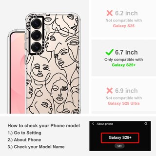 Foto 2 | Foto 2 | Funda De Teléfono Mosnovo Para Samsung Galaxy S25 Plus Buffertech - Venta Internacional.