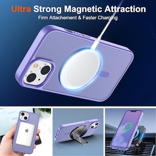 Foto 5 | Foto 5 | Funda Magnética Supfine Para Iphone 14/13 Con Magsafe Purple - Venta Internacional.