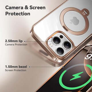 Foto 7 | Foto 7 | Funda De Teléfono Casekoo Desert Titanium Para Iphone 15 Pro Max Rose - Venta Internacional.