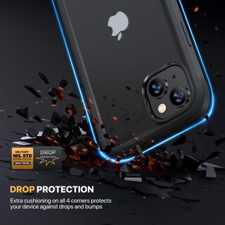 Foto 3 | Foto 3 | Funda Para Teléfono Diaclara Diseñada Para Iphone 15 6.1 (negro/transparente) - Venta Internacional.