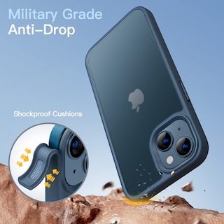 Foto 3 | Foto 3 | Funda Jetech Matte Para Iphone 13 De 6.1 Pulgadas, Color Azul Tormenta - Venta Internacional.