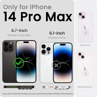 Foto 2 | Foto 2 | Funda De Teléfono Ornarto Compatible Con Iphone 14 Pro Max De 6.7 Pulgadas - Venta Internacional.