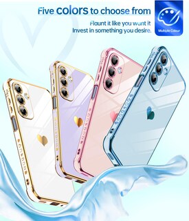 Foto 6 | Foto 6 | Funda De Teléfono Leyi Para Samsung Galaxy A16 5g Con Protector De Pantalla - Venta Internacional.
