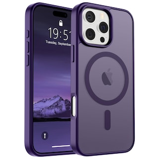 Foto 1 | Foto 1 | Funda Magnética Supfine Para Iphone 16 Pro, Color Morado Oscuro - Venta Internacional.