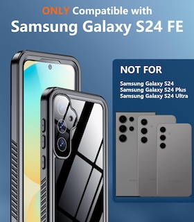 Foto 7 | Foto 7 | Funda Temdan Impermeable Y A Prueba De Golpes Para Samsung Galaxy S24 Fe - Venta Internacional.