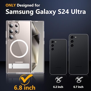 Foto 2 | Foto 2 | Funda Magnética Spidercase Con Soporte Para Samsung Galaxy S24 Ultra - Venta Internacional.