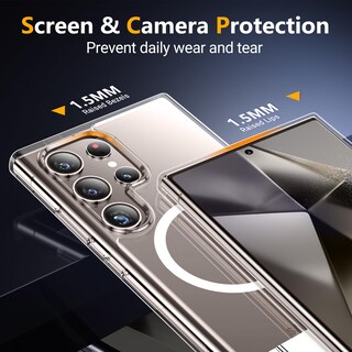 Foto 4 | Foto 4 | Funda Magnética Spidercase Con Soporte Para Samsung Galaxy S24 Ultra - Venta Internacional.