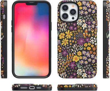 Foto 3 | Foto 3 | Funda De Teléfono Casely Falling For You Plum Floral Para Iphone 13 Pro - Venta Internacional.