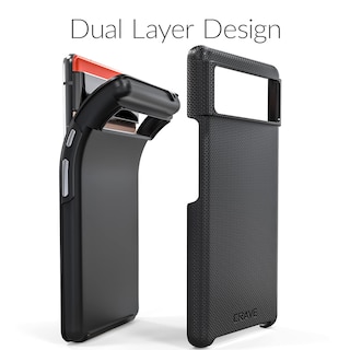 Foto 4 | Foto 4 | Funda Crave Dual Guard A Prueba De Golpes Para Google Pixel 6, Color Negro - Venta Internacional.