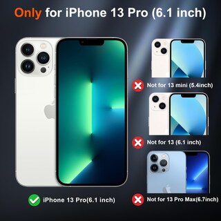 Foto 2 | Foto 2 | Funda Magnética Supfine Para Iphone 13 Pro, Color Morado Oscuro - Venta Internacional.