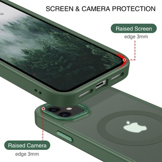 Foto 4 | Foto 4 | Funda De Teléfono Bentoben Para Iphone 11, Magnética, Color Verde Translúcido - Venta Internacional.