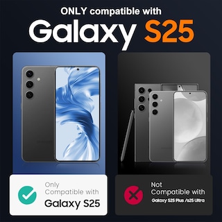 Foto 2 | Foto 2 | Funda De Teléfono Temdan Diseñada Para Samsung Galaxy S25 De 6.2 Pulgadas - Venta Internacional.