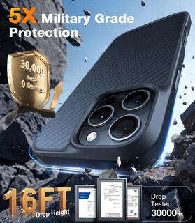 Foto 5 | Foto 5 | Funda Para Teléfono Torras, Magnética Mejorada, A Prueba De Golpes, Iphone 16 Pro - Venta Internacional.