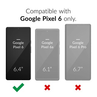 Foto 2 | Foto 2 | Funda Crave Dual Guard A Prueba De Golpes Para Google Pixel 6, Color Verde - Venta Internacional.