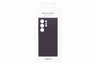 Foto 6 | Foto 6 | Funda Para Teléfono Samsung Galaxy S24 Ultra Silicone Violeta Oscuro - Venta Internacional.