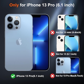 Foto 2 | Foto 2 | Funda Magnética Supfine Para Iphone 13 Pro, Color Azul Marino - Venta Internacional.