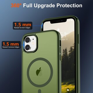 Foto 4 | Foto 4 | Funda Magnética Supfine Para Iphone 12/12 Pro Verde - Venta Internacional.