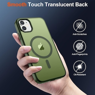 Foto 6 | Foto 6 | Funda Magnética Supfine Para Iphone 12/12 Pro Verde - Venta Internacional.