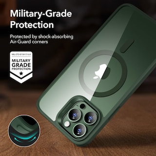 Foto 5 | Foto 5 | Funda De Teléfono Esr Para Iphone 13 Pro, Compatible Con Magsafe, Verde Transparente - Venta Internacional.