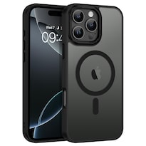 Funda De Teléfono Bentoben Para Iphone 16 Pro Max 6.9 Negro Translúcido - Venta Internacional.