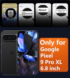 Foto 2 | Foto 2 | Funda De Teléfono Fntcase Magnética Translúcida Mate Para Google Pixel 9 Pro Xl De 6.8 Pulgadas, Negra - Venta Internacional.