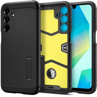 Foto 1 | Foto 1 | Funda Spigen Tough Armor Para Galaxy A16 5g Con Soporte, Color Negro - Venta Internacional.