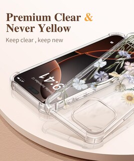 Foto 3 | Foto 3 | Funda De Teléfono Gviewin Para Iphone 16 Pro Con Protector De Pantalla De 6.3 Pulgadas - Venta Internacional.
